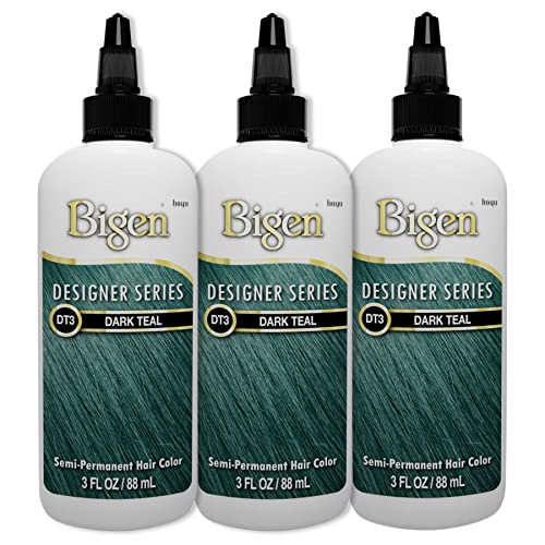 Bigen Dark Teal Semi-Permanent Hair Color, 3.00 Fl Oz,
