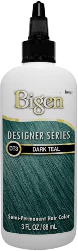 Bigen Dark Teal Semi-Permanent Hair Color, 3.00 Fl Oz,