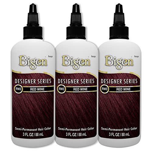 Bigen Red Wine Semi-Permanent Hair Color, 3 Fl Oz
