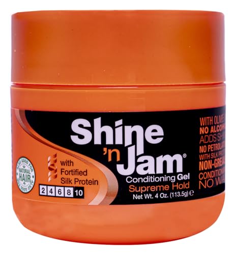 AmPro Shine 'n Jam Conditioning Gel, 4 Oz, Pack of 1