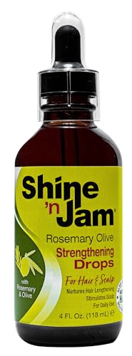 Ampro Shine N' Jam Hair Drops Rosemary Olive 4 OZ