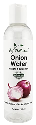 By Natures Onion Water with Biotin, Batana Oil, 6 Fl Oz
