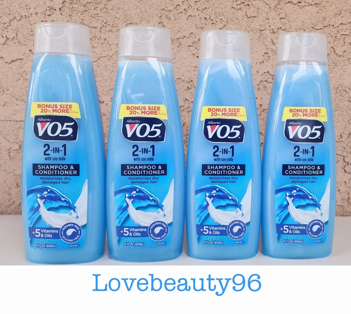 VO5 2 in 1 Shampoo and Conditioner, Jumbo 15 Oz