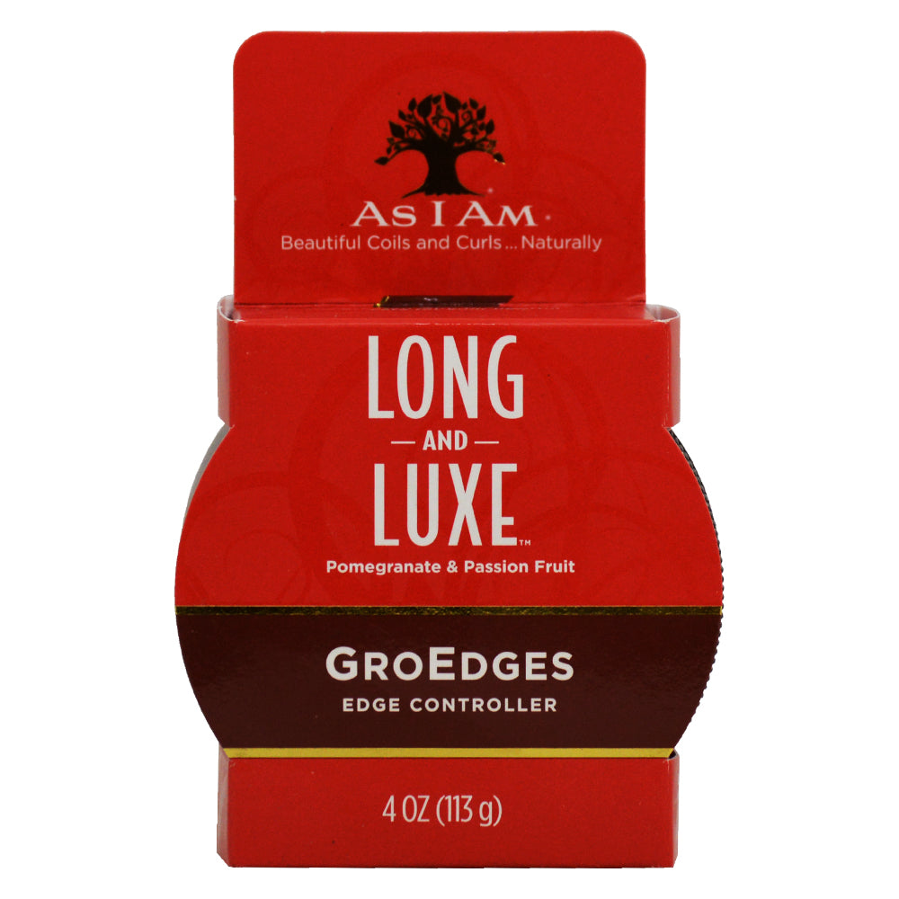 As I Am Gro Edges Controller 4 oz Pomegranate Passion Fruit