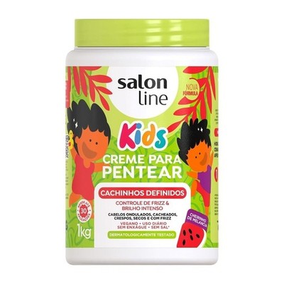 Salon Line Kids Cachinhos Definidos Vegano Creme 1kg