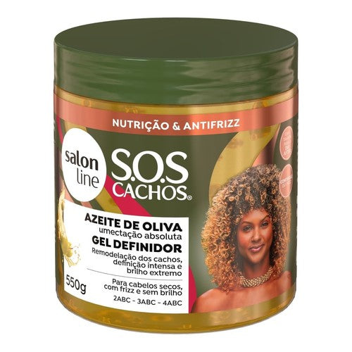 Salon Line S.O.S Cachos Revitalizing Gel 550g