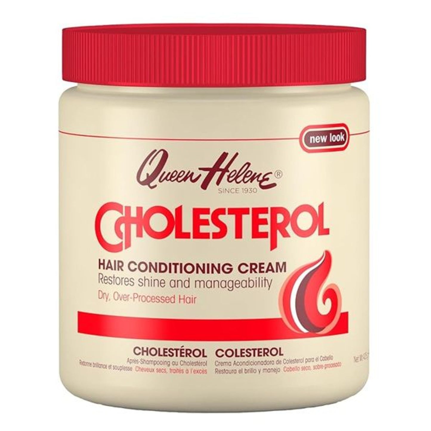 Queen Helene Cholesterol Hair Conditioning Cream 15 Oz