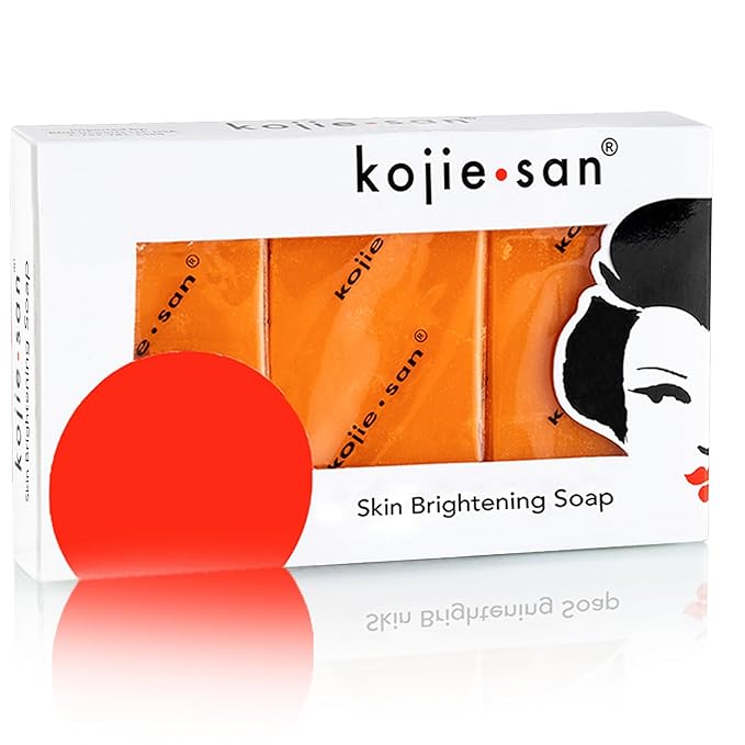 Kojie San Skin Lightening Soap, Pack of 3, 65g Each