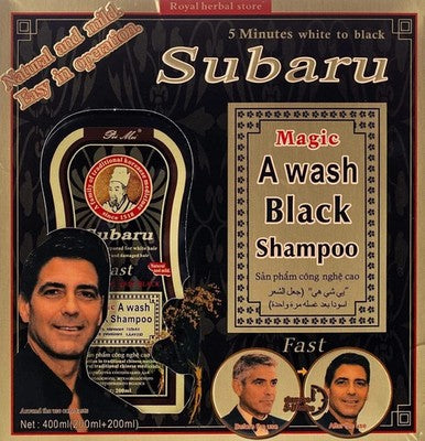 Dexe A Wash Black Permanent Hair Color Shampoo 200 Ml