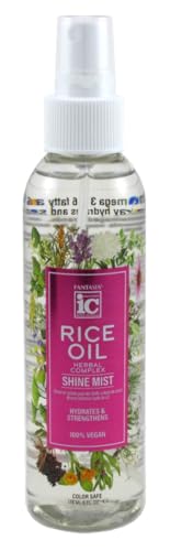 Fantasia Rice Oil Shine Mist, 6 Fl Oz Pack of 1
