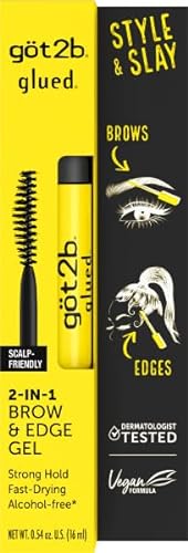 Schwarzkopf Got2B Glued Brows & Edges Gel - 0.54oz Pack of 1