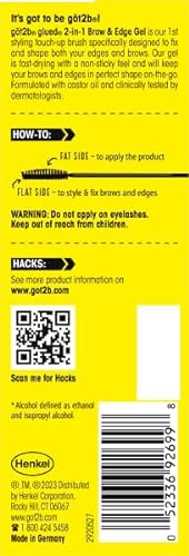 Schwarzkopf Got2B Glued Brows & Edges Gel - 0.54oz Pack of 1