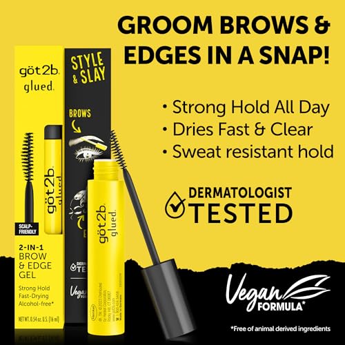 Schwarzkopf Got2B Glued Brows & Edges Gel - 0.54oz Pack of 1