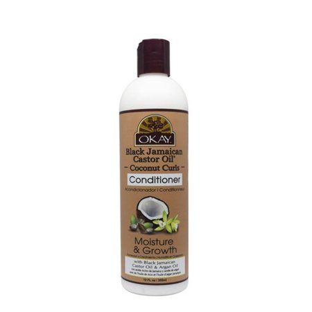 Okay Pure Naturals Coconut Curls Conditioner, 12 Fl Oz