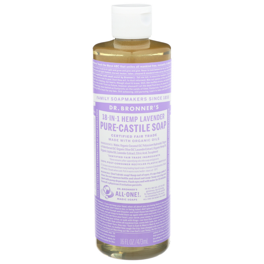 Dr. Bronner's Lavender Castile Soap 16 fl oz Liquid