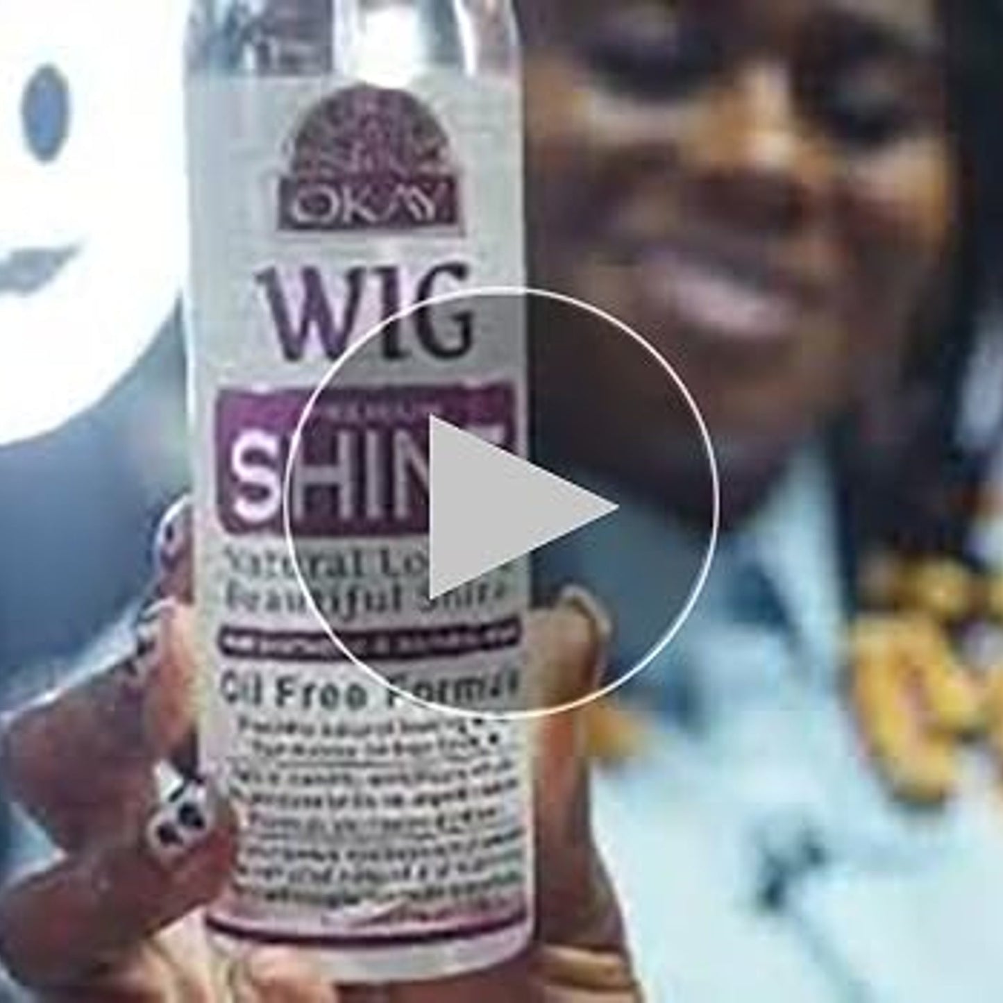 OKAY Wig Shine Oil Free Formula 8 Oz