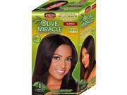 African Pride Olive Miracle Deep Conditioning Relaxer Kit Super- touch up