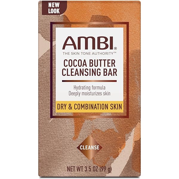 AMBI Cocoa Butter Cleansing Bar Soap 3.5 oz