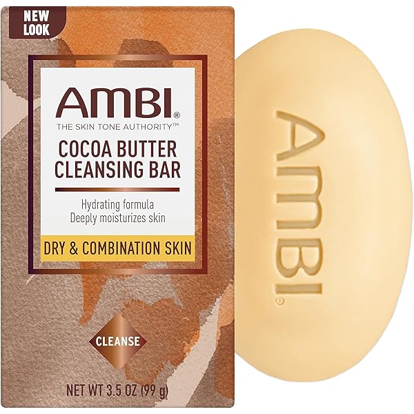 AMBI Cocoa Butter Cleansing Bar Soap 3.5 oz