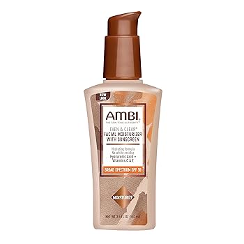 AMBI Even & Clear Exfoliating Wash, Scented, 5 oz