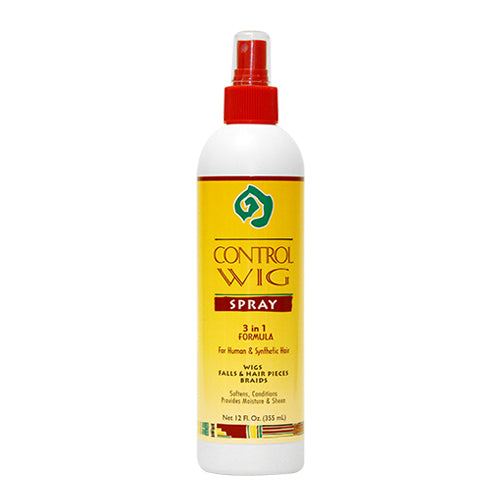 African Essence Control Wig Spray 12 Oz - 3 in 1 Formula