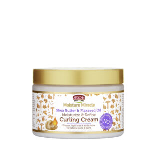 African Pride Curling Cream SheaButter & Flaxseed 12 Oz