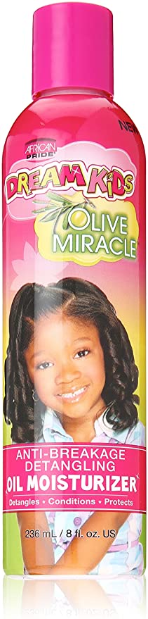 African Pride Dream Kids Detangler Oil Moisturiser 8 oz.
