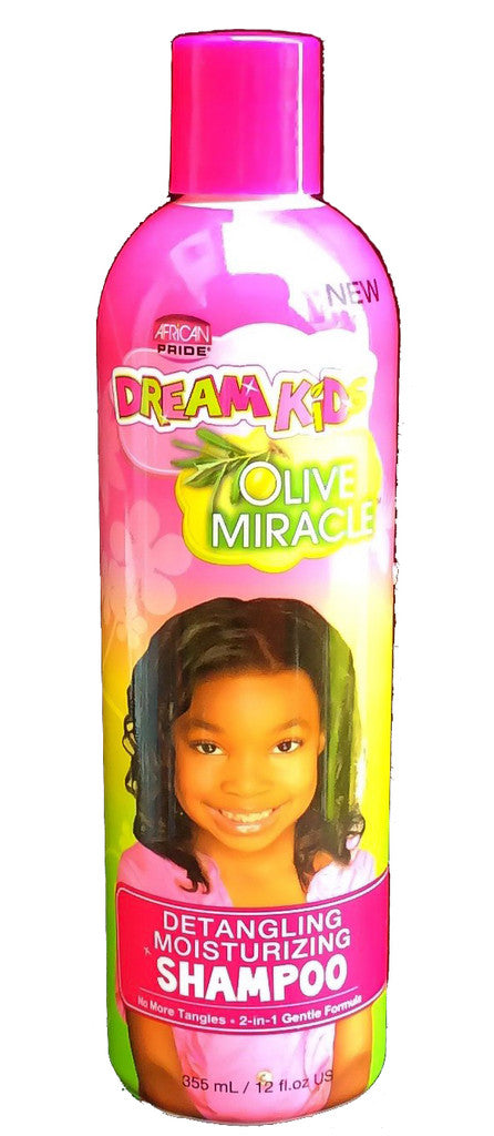 African Pride Dream Kids Olive Miracle Detangling Shampoo 355ml