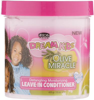 African Pride Dream Kids Olive Miracle Leave-in Conditioner 15 Oz