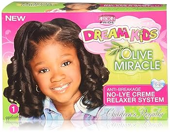 African Pride Dream Kids Olive Miracle Relaxer Kit