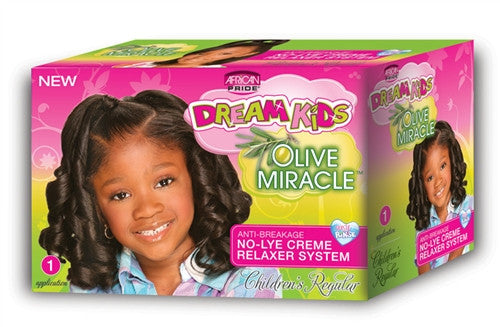 African Pride Dream Kids Olive Miracle Relaxer Kit