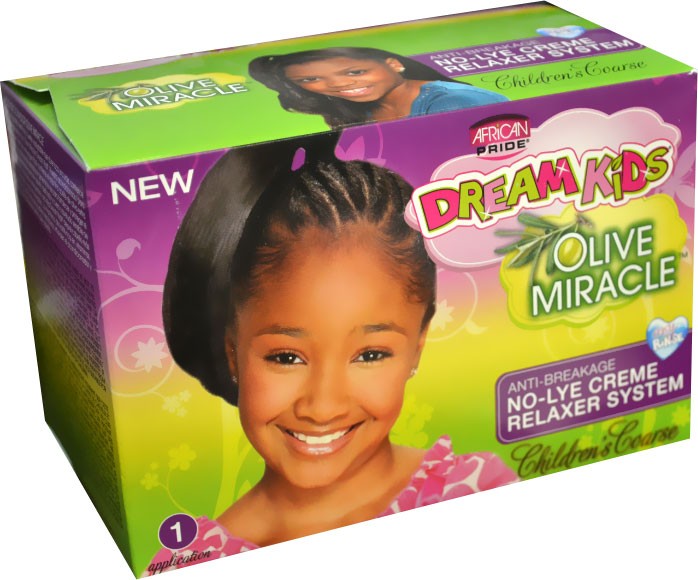 African Pride Dream Kids Olive Miracle Relaxer Kit