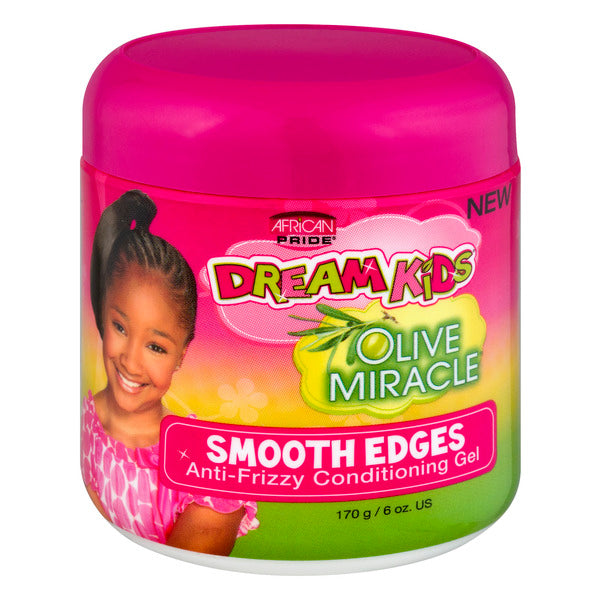 African Pride Dream Kids Olive Miracle Smooth Edges, 6 oz.