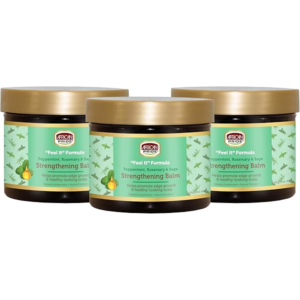 African Pride Hair Strengthening Balm 4 oz Pack of 1