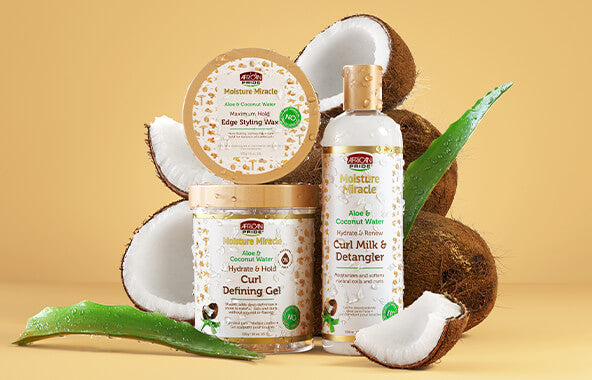 African Pride Moisture Miracle Milk & Detangler 12oz