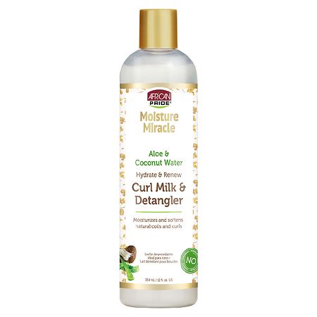 African Pride Moisture Miracle Milk & Detangler 12oz