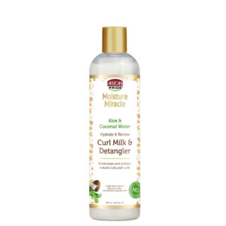 African Pride Moisture Miracle Milk & Detangler 12oz