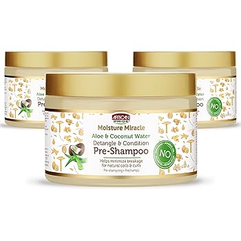 African Pride Moisture Miracle Pre-Shampoo, 12 Fl Oz
