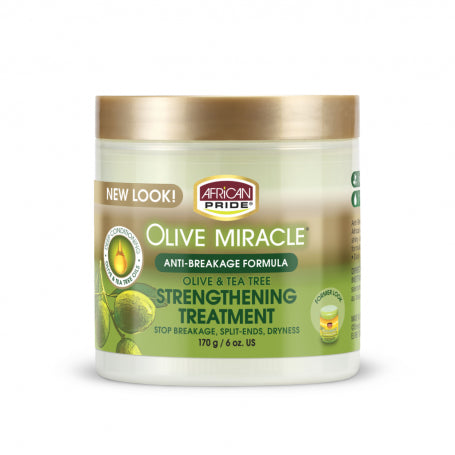 African Pride Olive Miracle Anti-Breakage Formula 170g