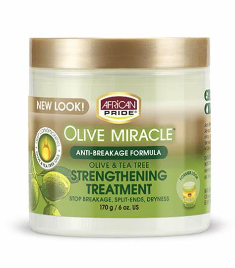 African Pride Olive Miracle Anti-Breakage Formula 170g
