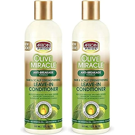African Pride Olive Miracle Conditioning leave in Anti-Breakage