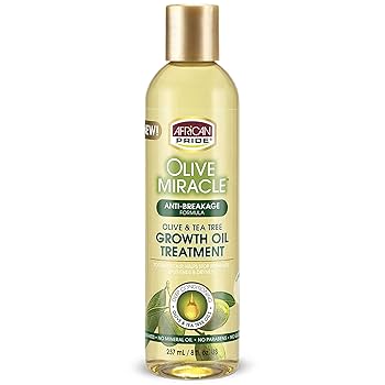 African Pride Olive Miracle Growth Oil, 8 oz.