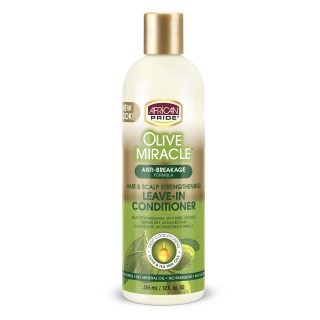 African Pride Olive Miracle Leave-In Conditioner 12 Oz
