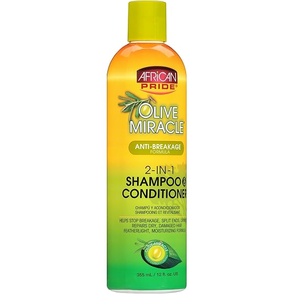 African Pride Olive Miracle Shampoo Conditioner 2 in 1