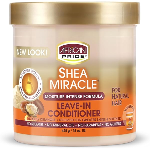 African Pride Shea Butter Miracle Leave-In Conditioner 15oz