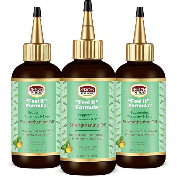 African Pride Strengthening Oil Hair Treatment 4 Fl Oz Pack of 1
