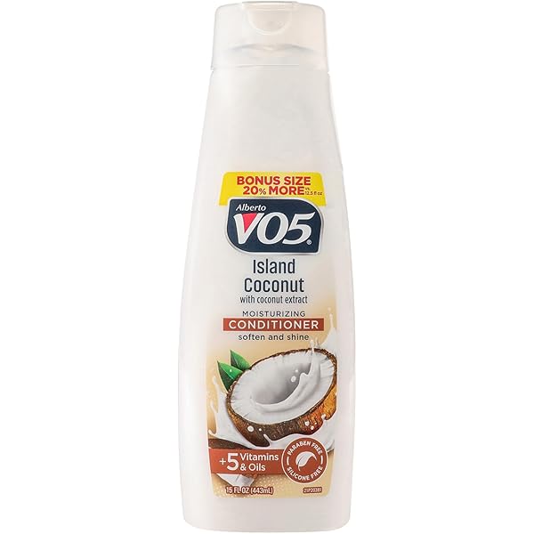 Alberto VO5 Island Coconut Moisturizing Shampoo 15 Oz