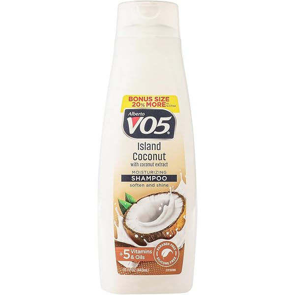 Alberto VO5 Island Coconut Moisturizing Shampoo 15 Oz