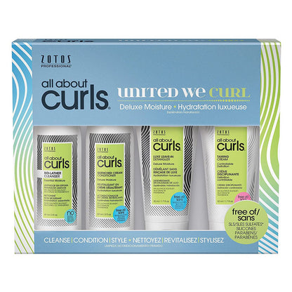 All About Curls Starter Kit - 4 Pc Set for Women