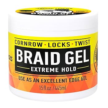 AllDay Locks Braid Gel Extreme Hold, 15 Oz